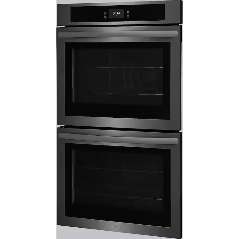 Double Electric Built-In Wall Oven with Convection in Black Stainless Steel L74720