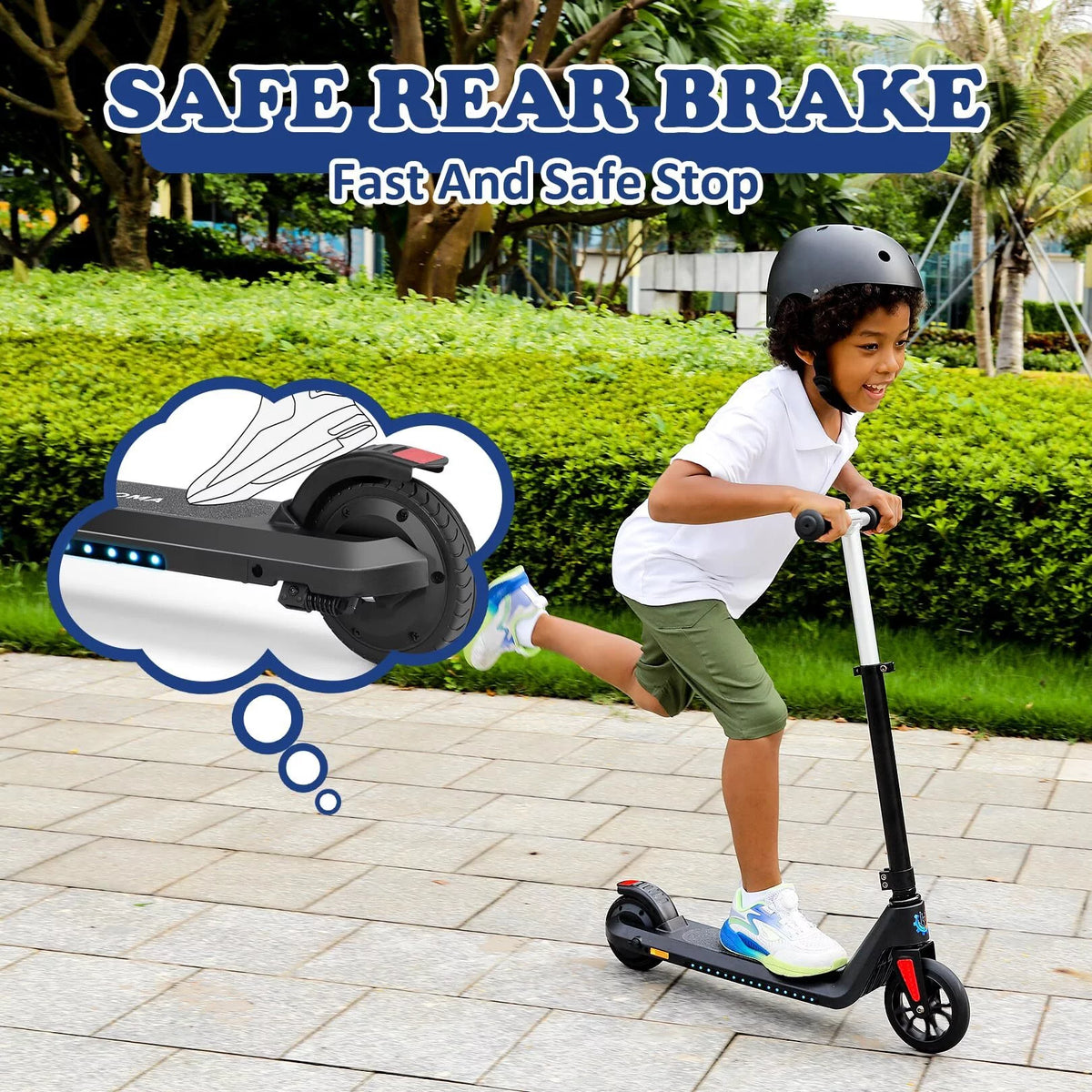 Electric Scooter for Kids 120W Pink L494