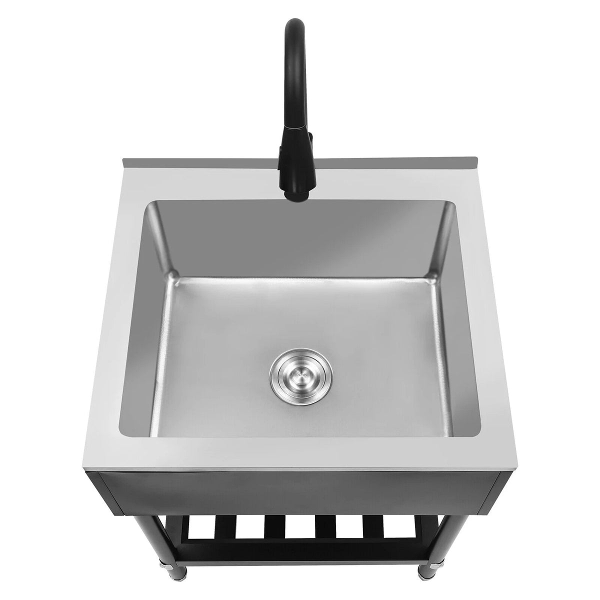 Stainless Steel Commercial Kitchen Prep Table Single Bowl A6956