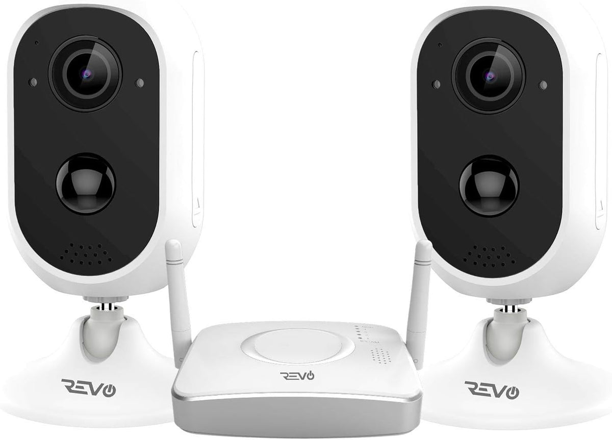 4CH Wireless NVR Security System with 1TB HDD & 4X 1080p Cameras J58306