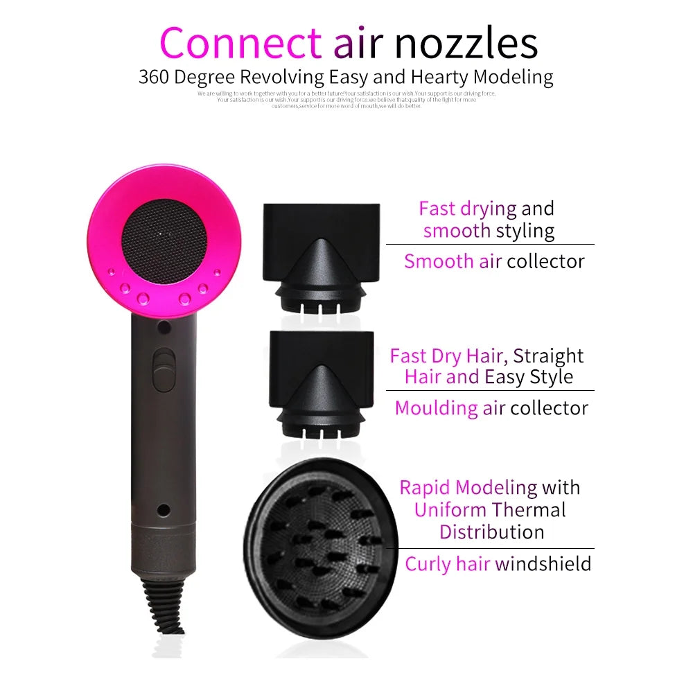 1800W Ionic Hair Dryer with Diffuser M113