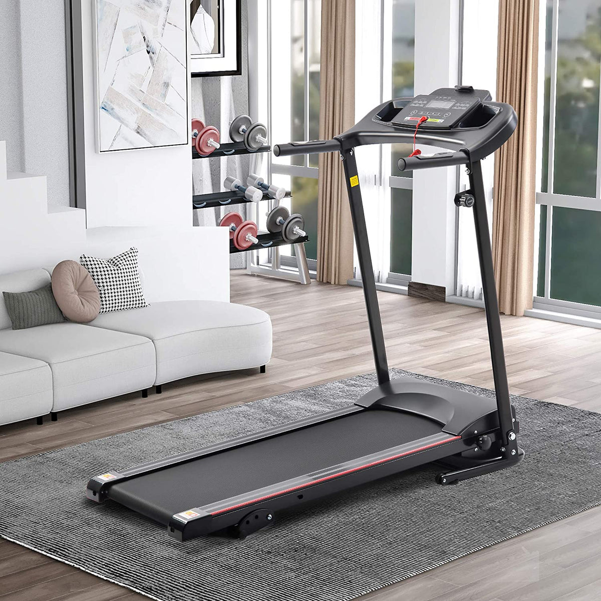 2.5HP Folding Treadmill with Incline I982