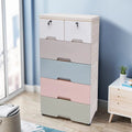 Plastic 6 Drawers Tall Dresser F733