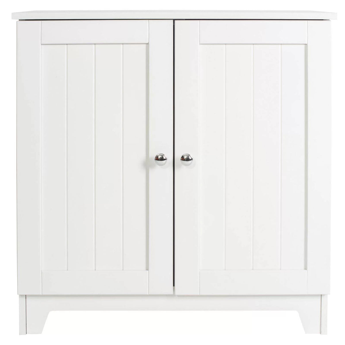 White Double Door Cabinet N323