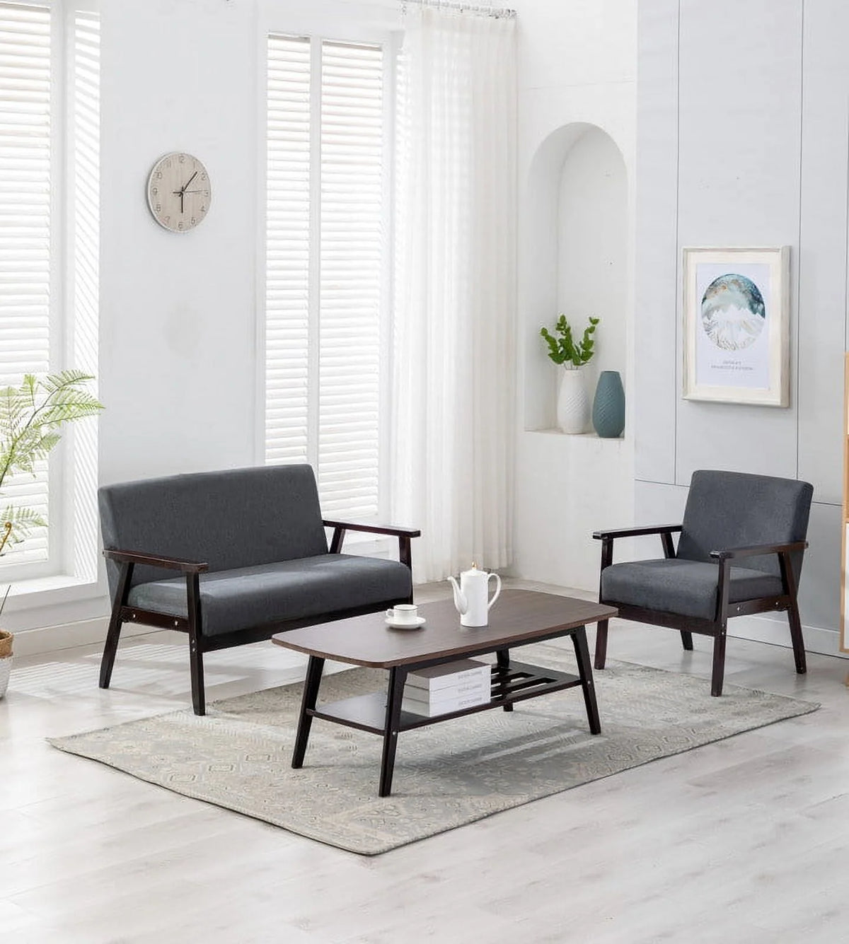 Espresso Furniture Set D902