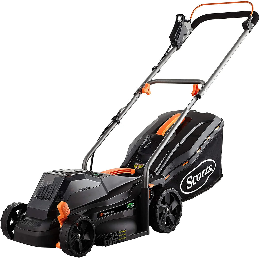 14-Inch 20-Volt Cordless Lawn Mower C458