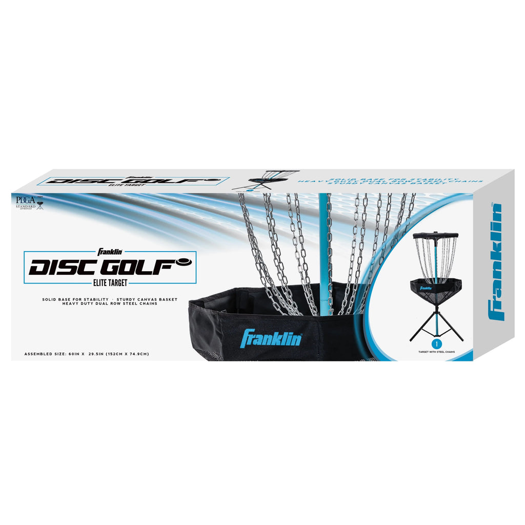 PDGA Approved Portable Disc Golf Target Basket Set with Metal Chains E321198