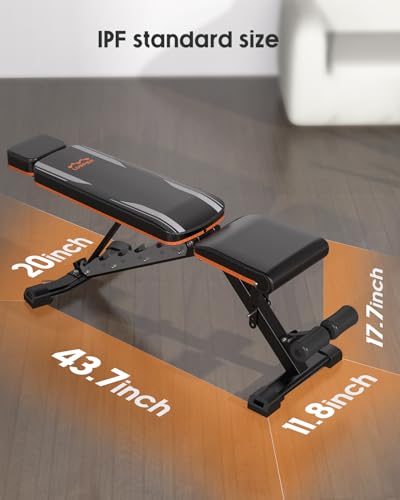 Adjustable Foldable Weight Bench P681