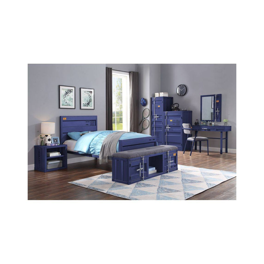 Twin Bed Blue H3711
