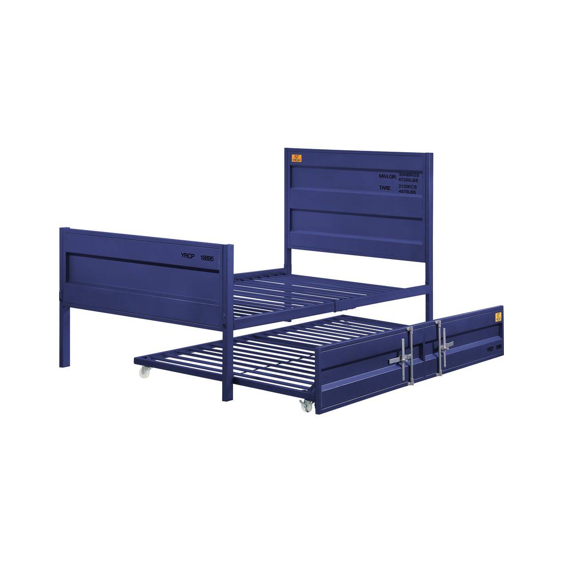 Twin Bed Blue H3711