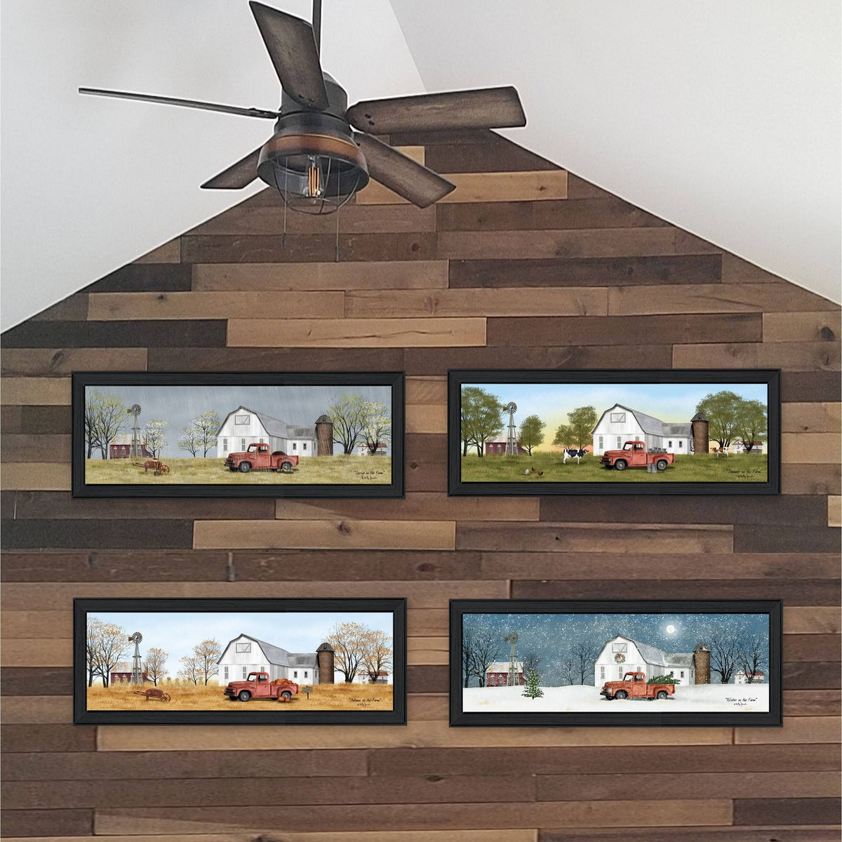 Black Frame 4-Piece Vignette K3401