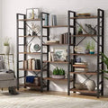5-Shelf Wood Bookcase Q8582