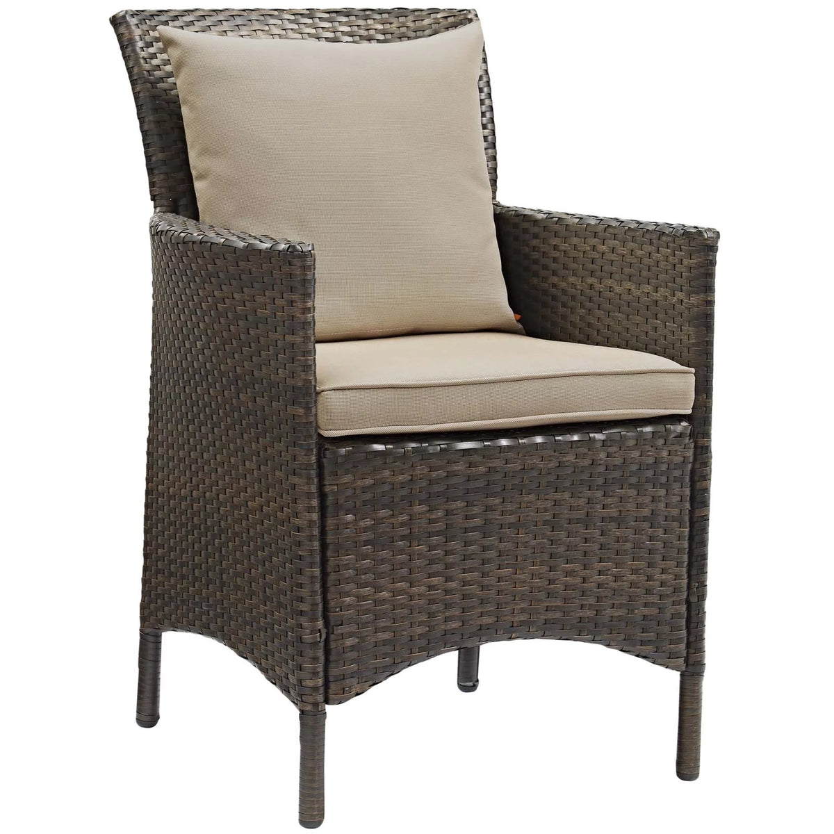 7 Piece Outdoor Patio Wicker Rattan Dining Set H55948