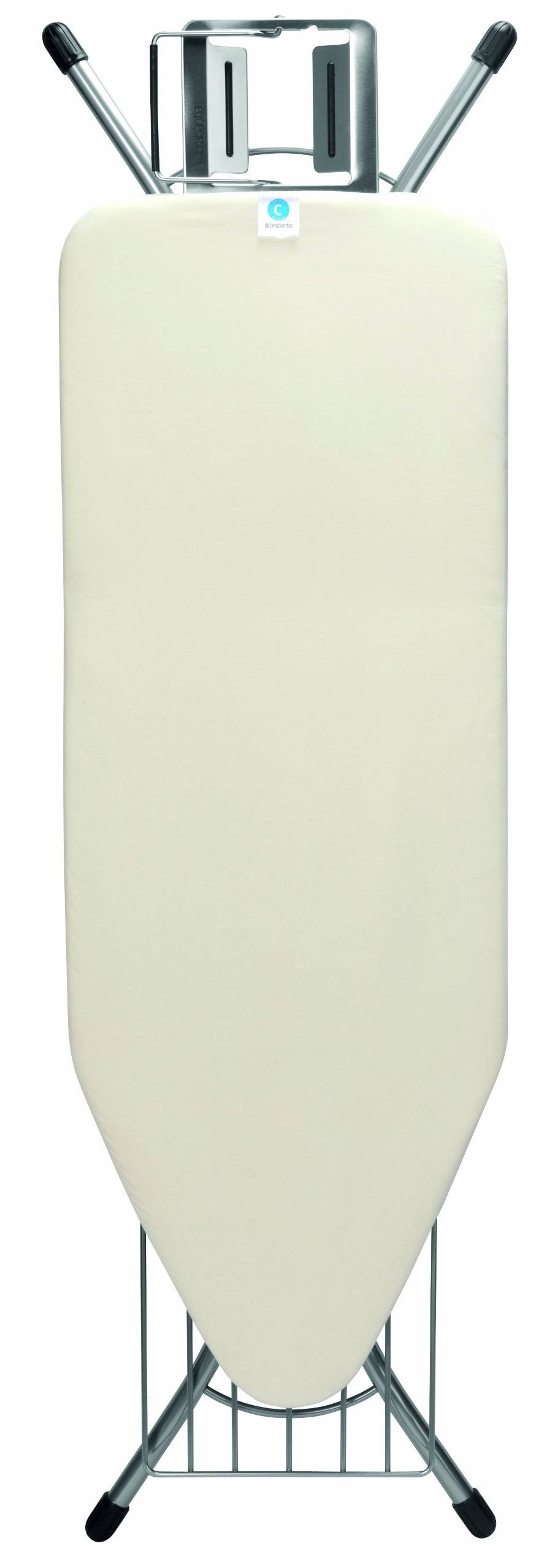 Ecru Ironing Board with Linen Rack X630