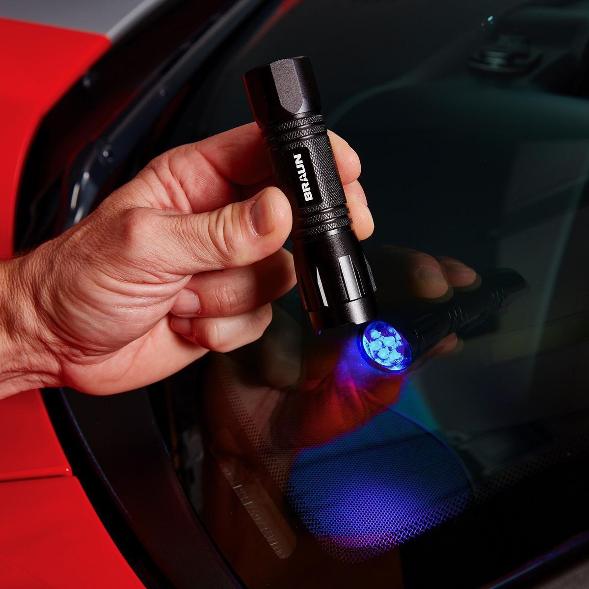 Black Light LED Flashlight J3099