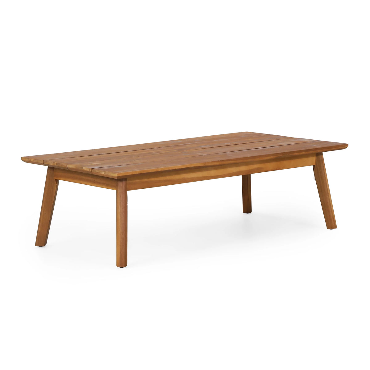 Acacia Wood Outdoor Loveseat and Coffee Table Set V993