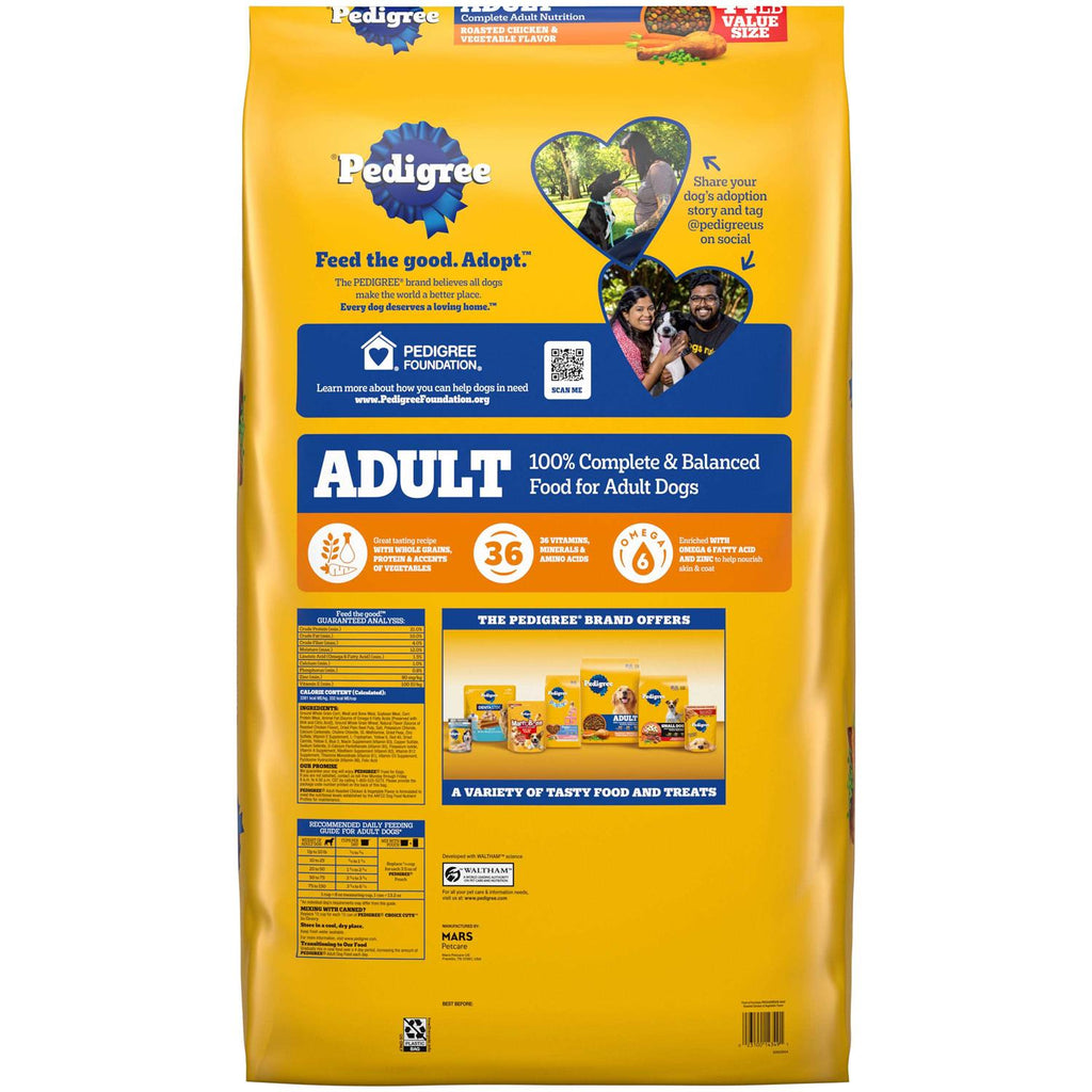 Adult Complete Nutrition Dry Dog Food Roasted Chicken Rice & Vegetable B20705