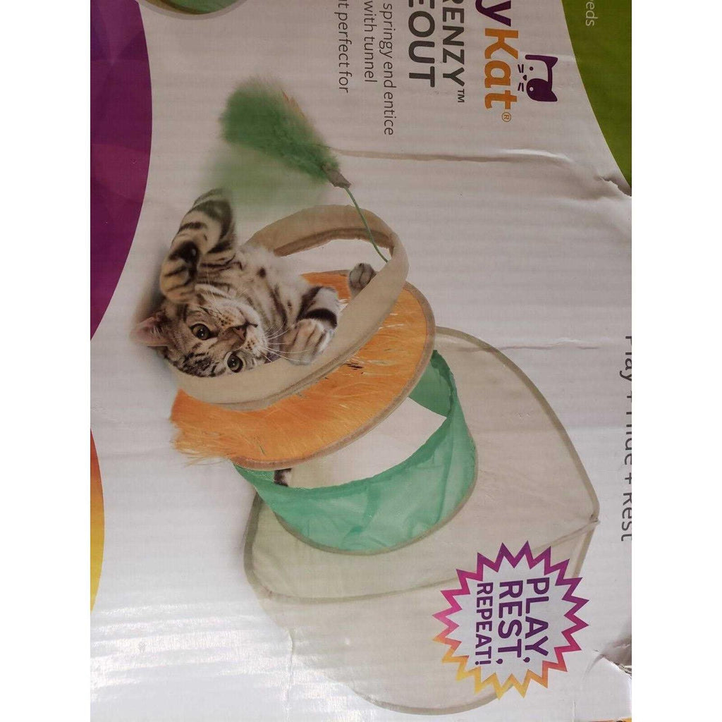 Cat Hideout with Tunnel Cat Toy A433