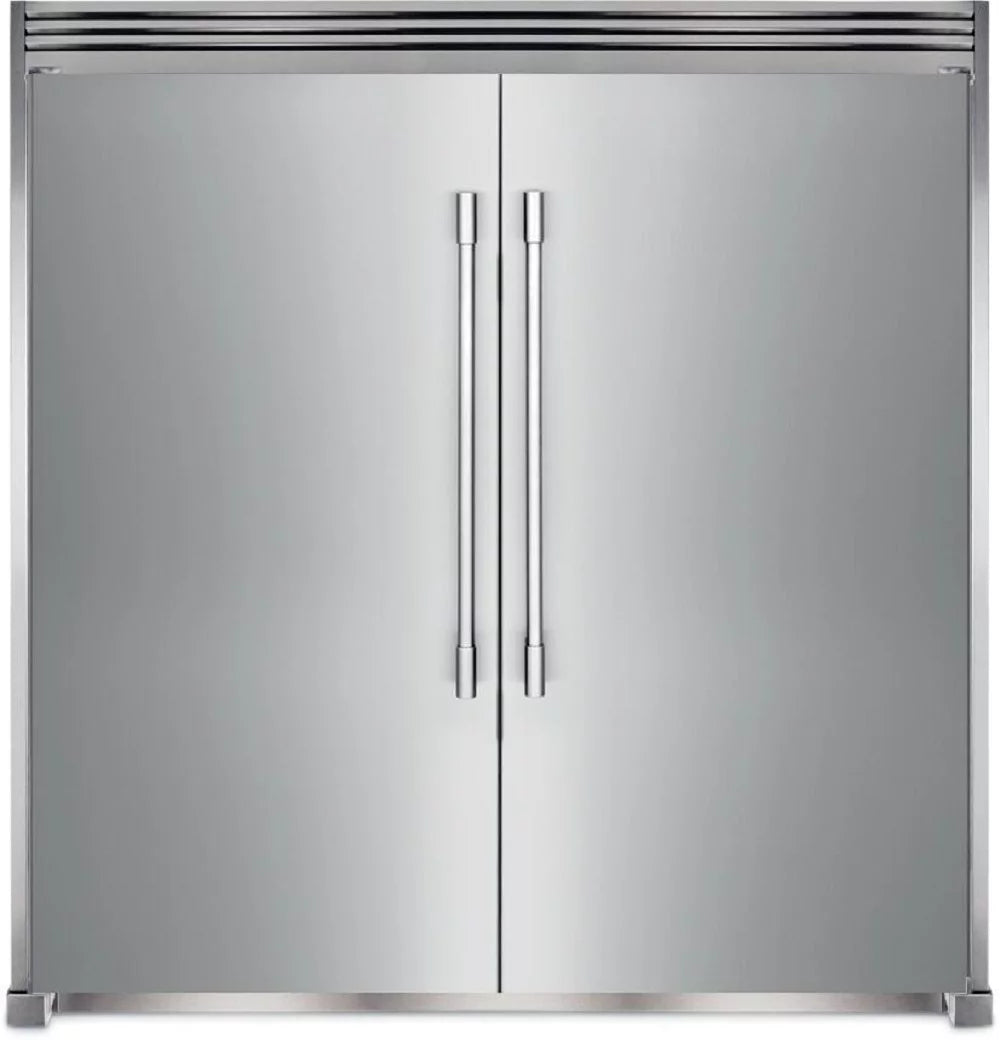 Side by Side Refrigeration Pair with All Refrigerator and All Freezer B793