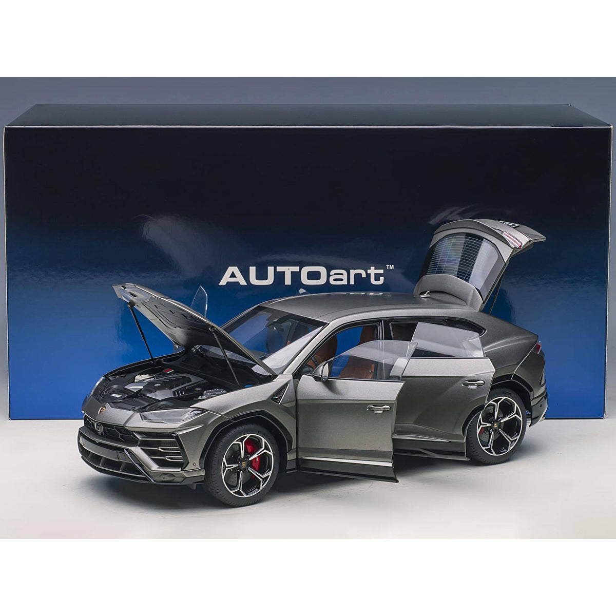 Gray Metallic 1/18 Model Car N169