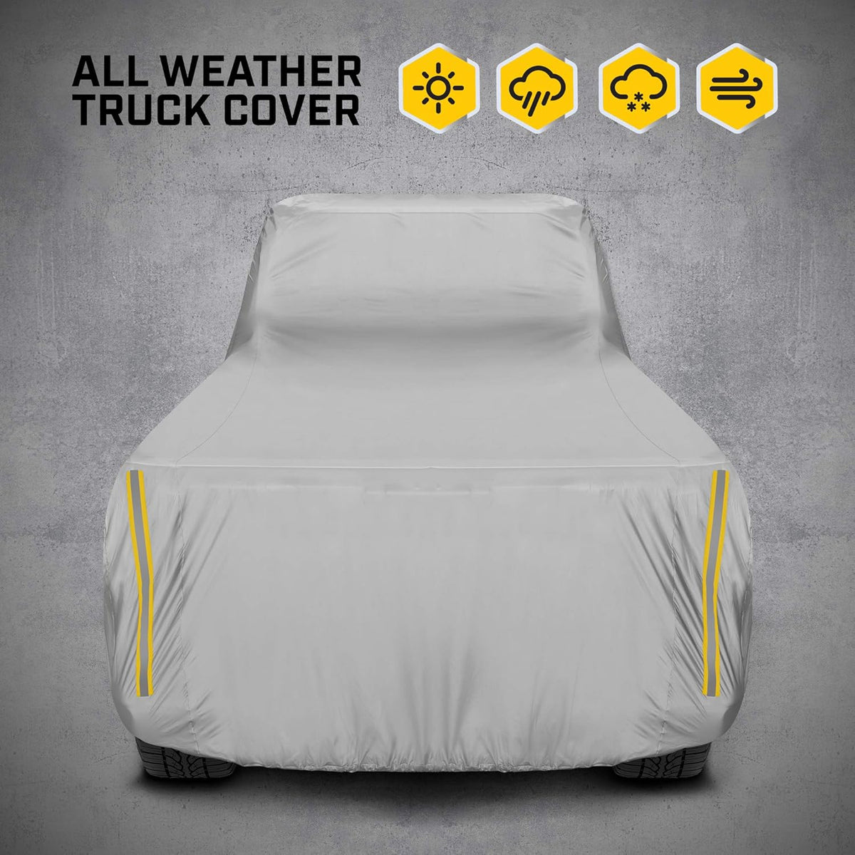 Waterproof All Weather 6-Layer Truck Cover H5005