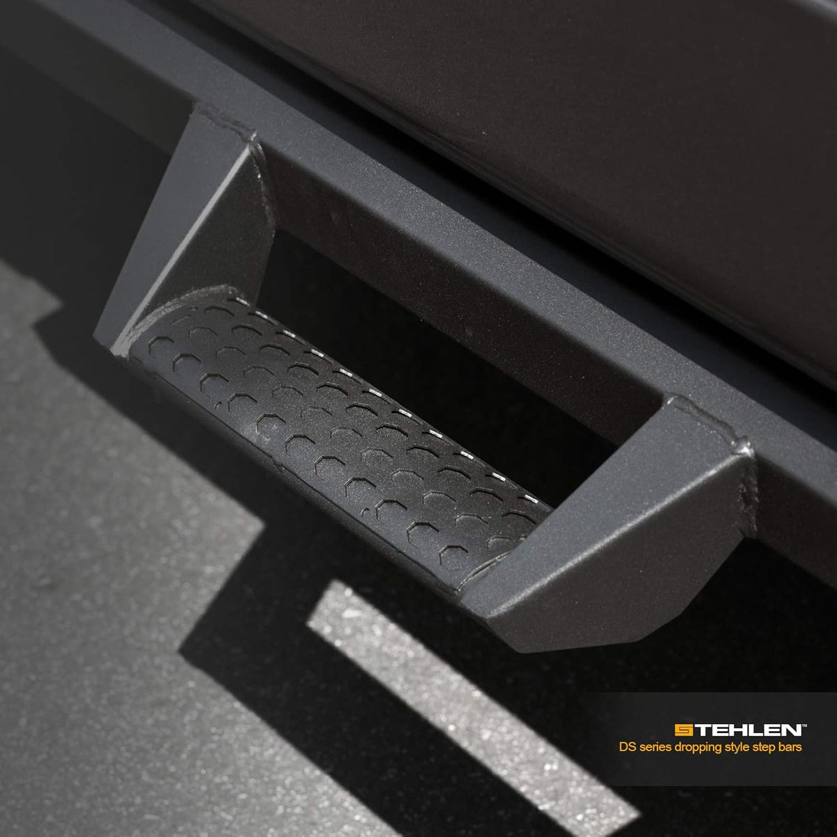 Matte Black Nerf Bars Running Boards for Ram 1500 Quad Cab N10937