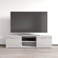 High Gloss TV Stand with Storage Cabinets E522249