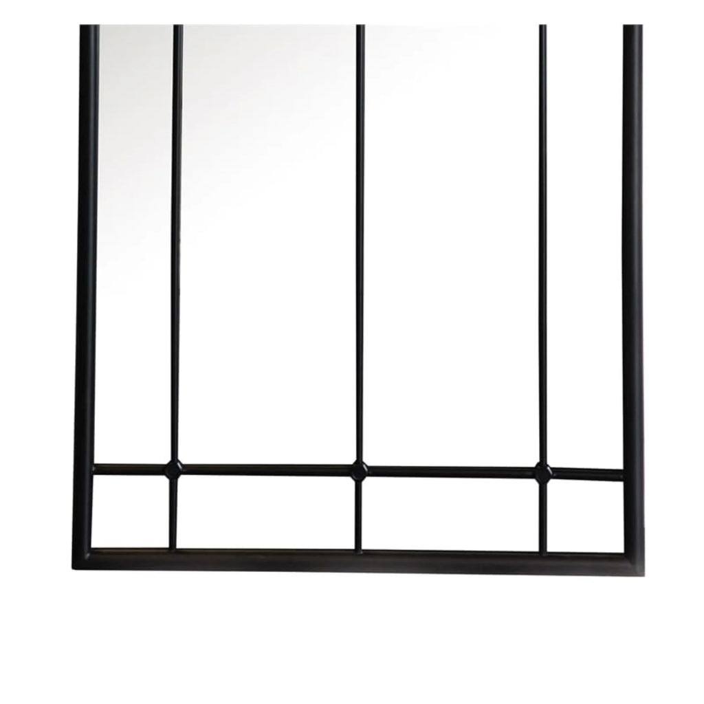 Black Rectangular Wall Mirror C134129