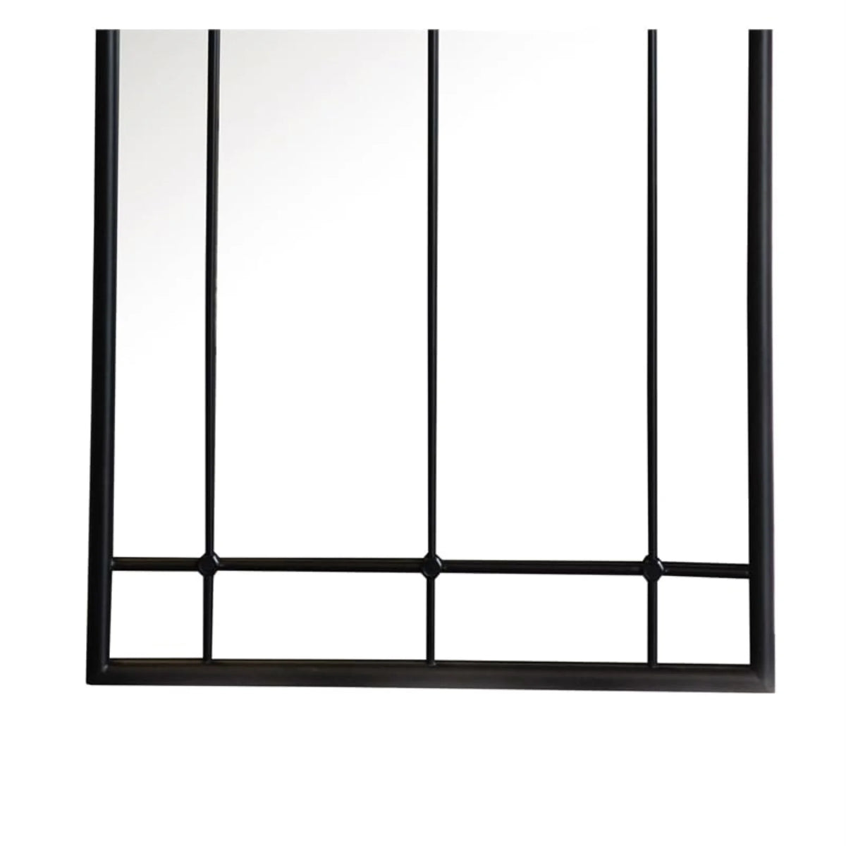 Black Rectangular Wall Mirror C134129