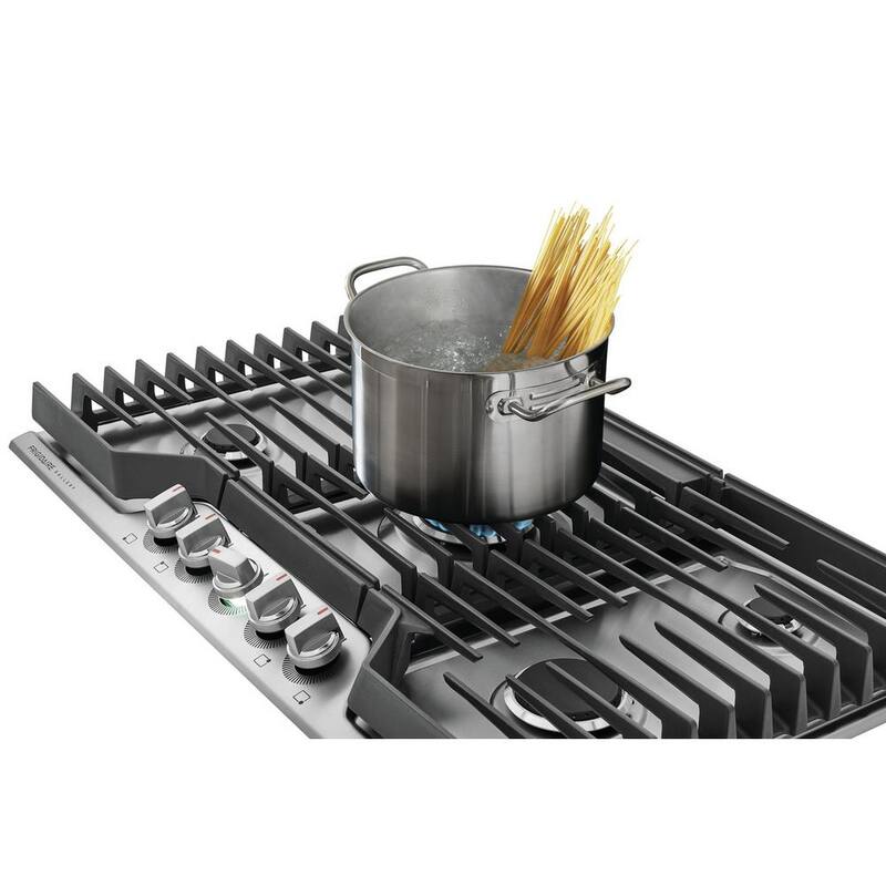 36 in. 5-Burner Stainless Steel Gas Cooktop P7209