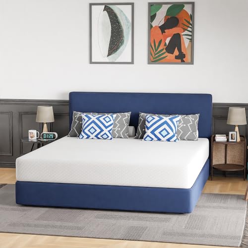 Queen Medium Firm Gel Memory Foam Mattress Y3292