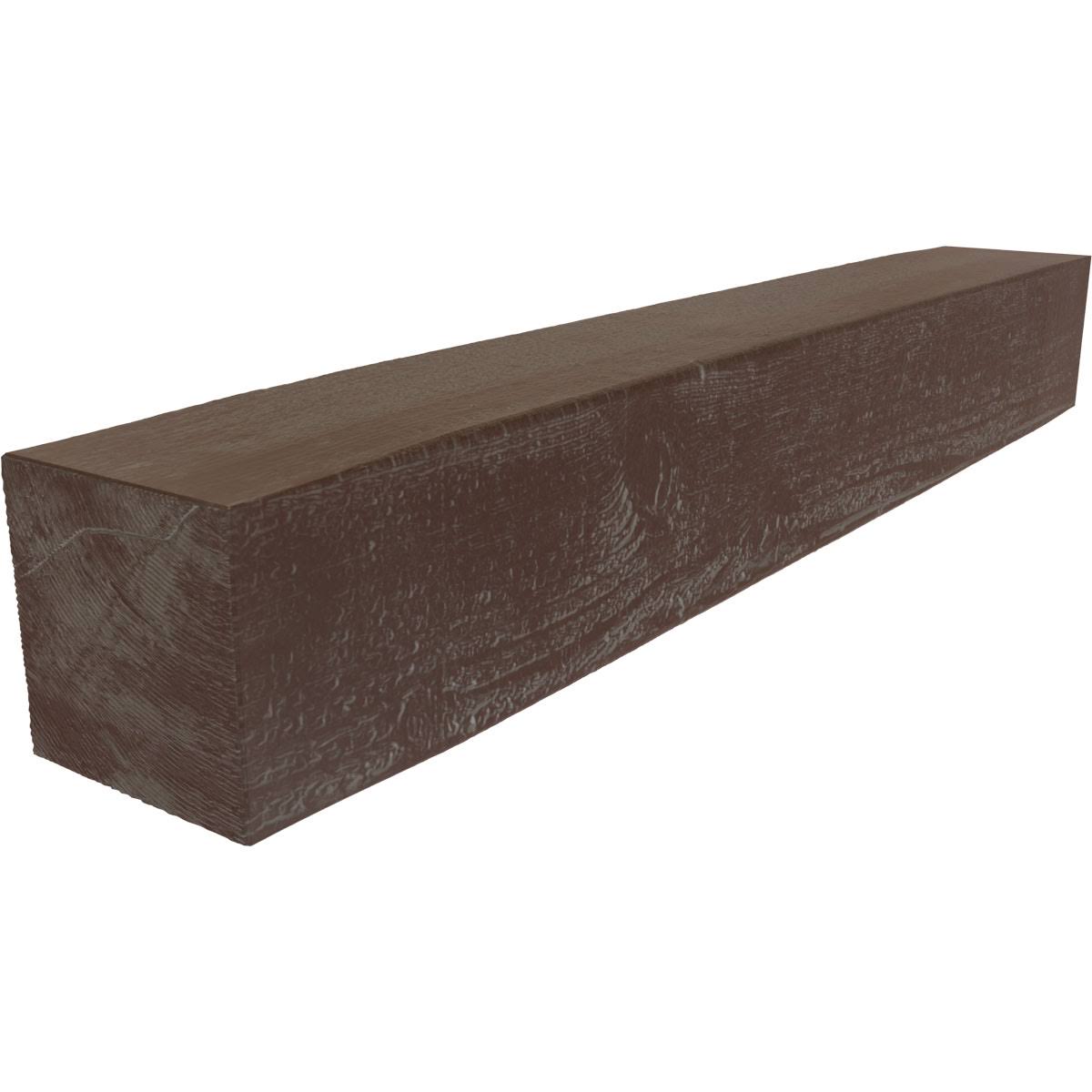 Rough Sawn Faux Wood Fireplace Mantel E87779