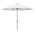 11' Patio Umbrella with Aluminum Pole Fiberglass Ribs E217938