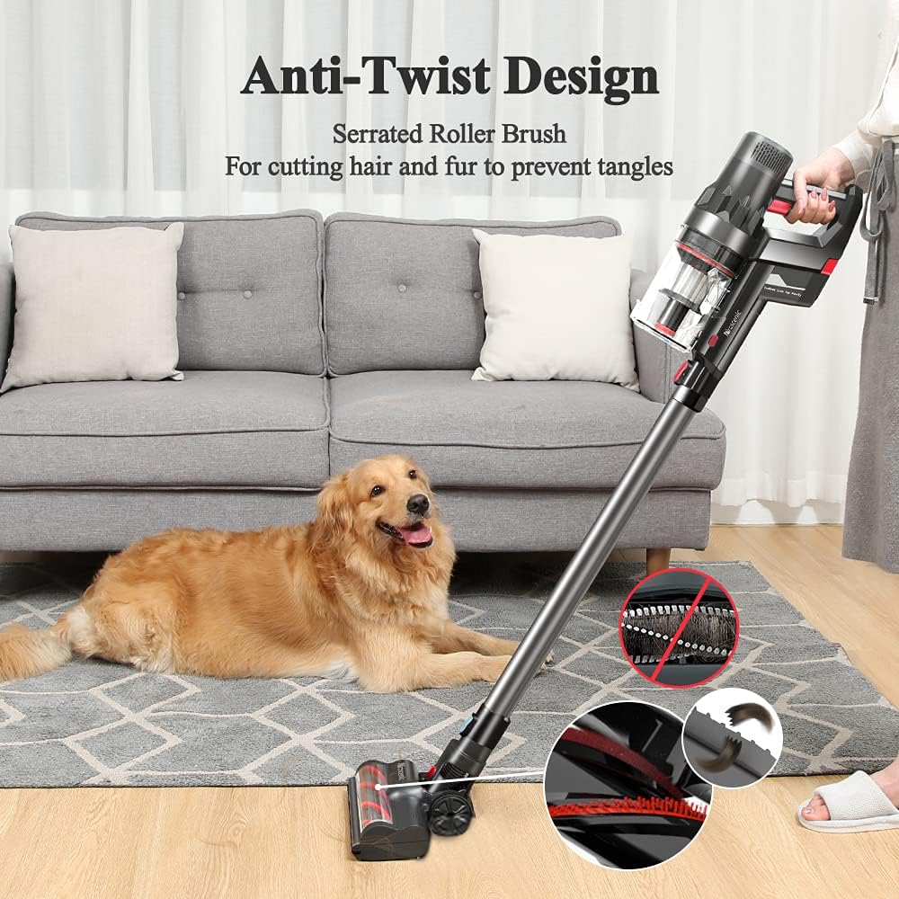 Cordless Stick Vacuum 450W 25000pa Gray Z863