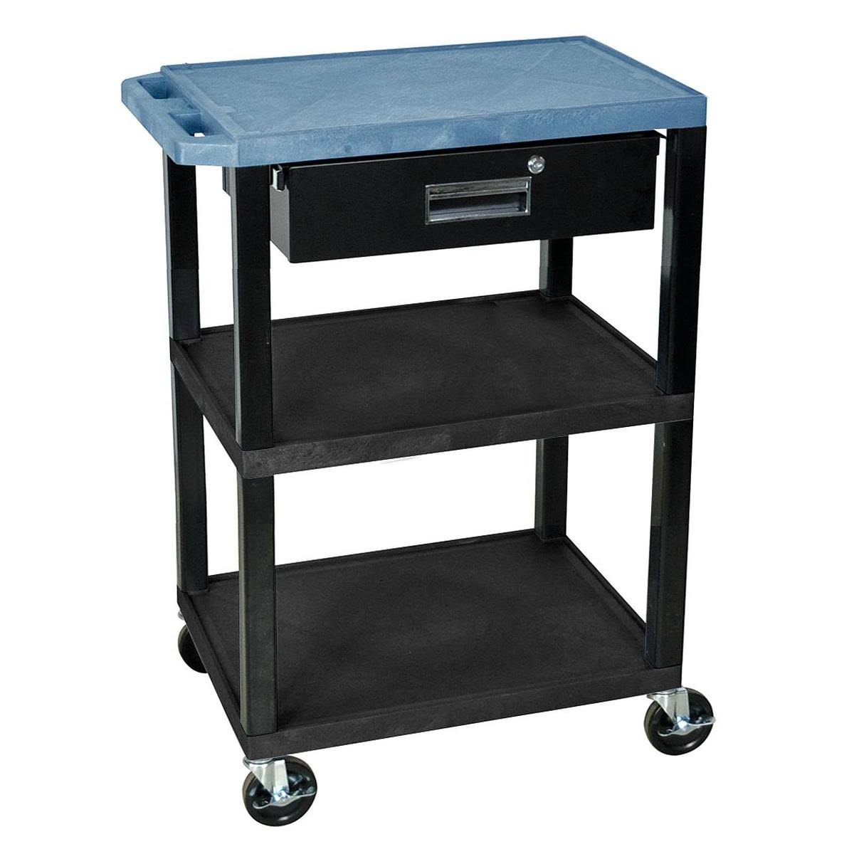 Utility Cart 200 lb. Cap Resin 3 Shlvs M815