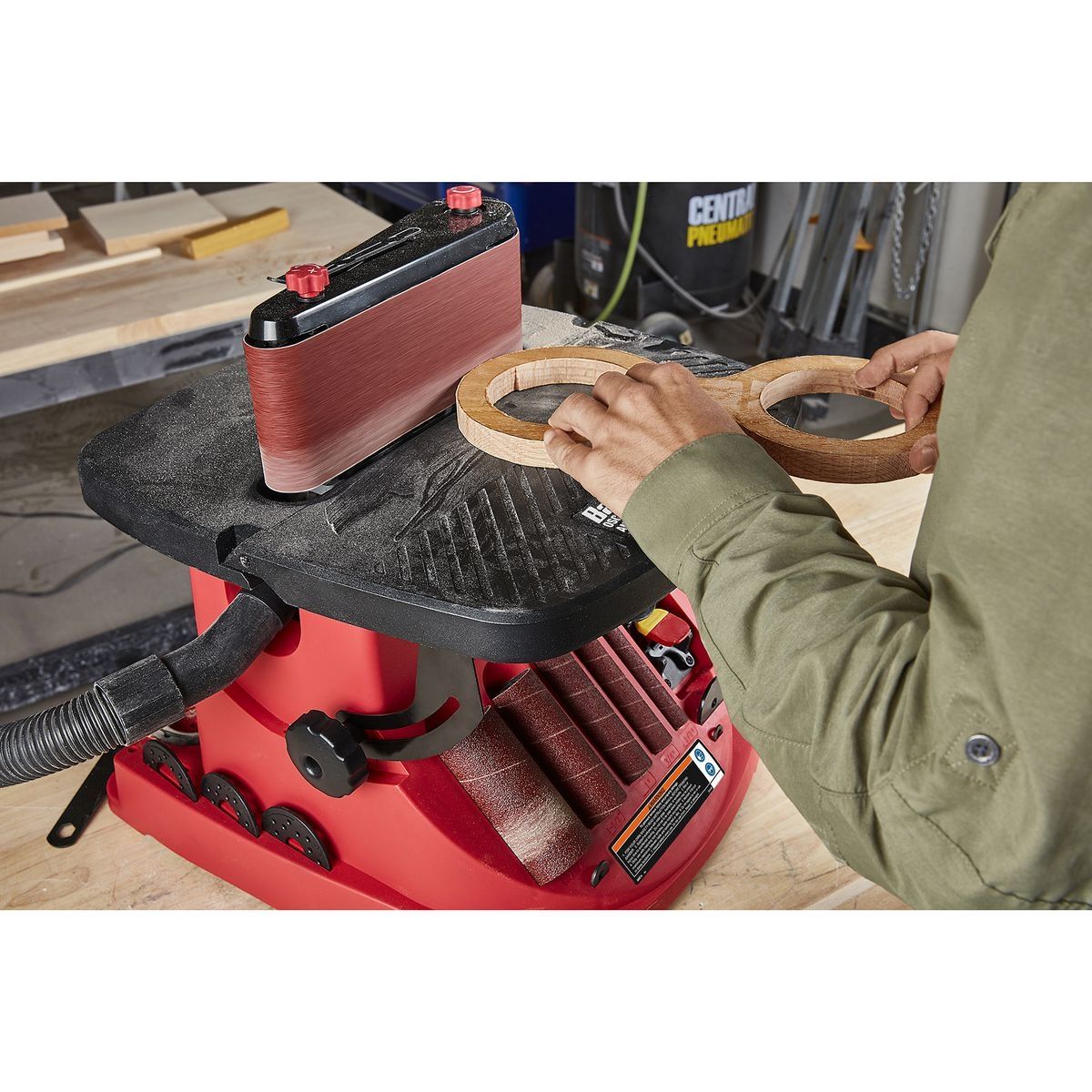 Oscillating Edge Belt and Spindle Sander Z23077