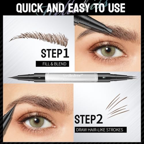 Waterproof 0.01mm Micro-fork Tip Eyebrow Pen S975