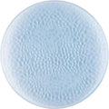 13" Round Translucent Blue Plastic Plates E239188
