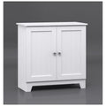 White Double Door Cabinet N323