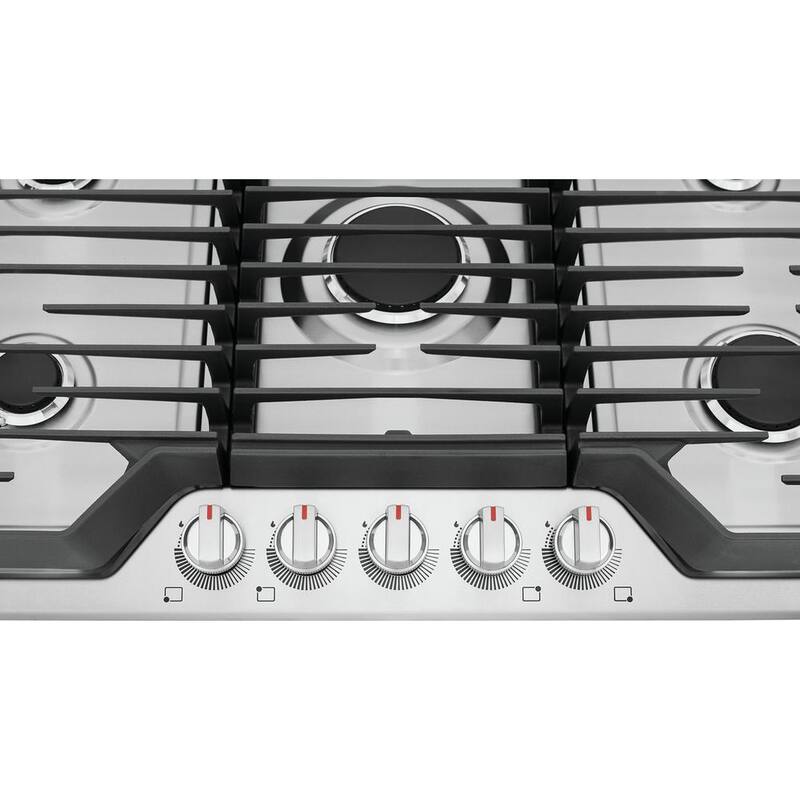 36 in. 5-Burner Stainless Steel Gas Cooktop P7209