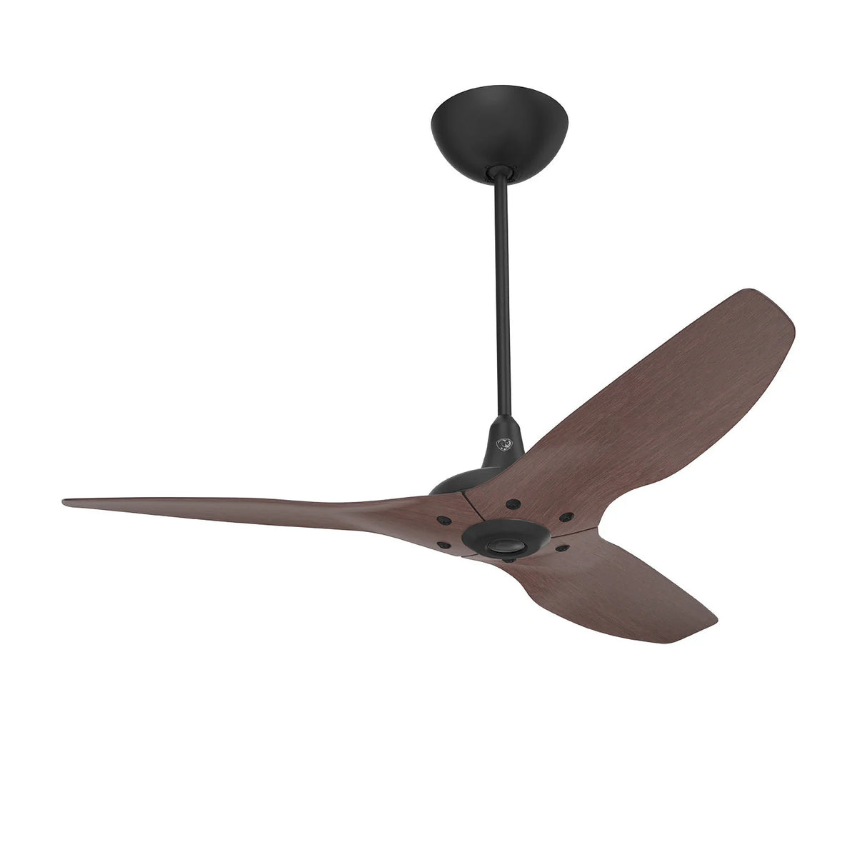 52 Ceiling Fan with Cocoa Bamboo Blades and Black Finish C659359