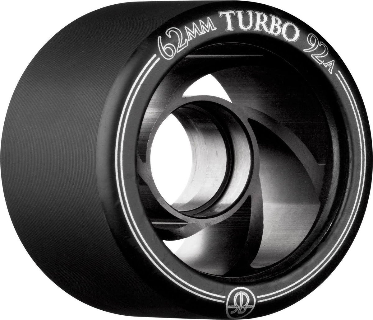 62mm Black Set of 8 Wheels with Aluminum Hub E42906