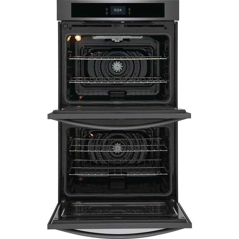 Double Electric Built-In Wall Oven with Convection in Black Stainless Steel L74720