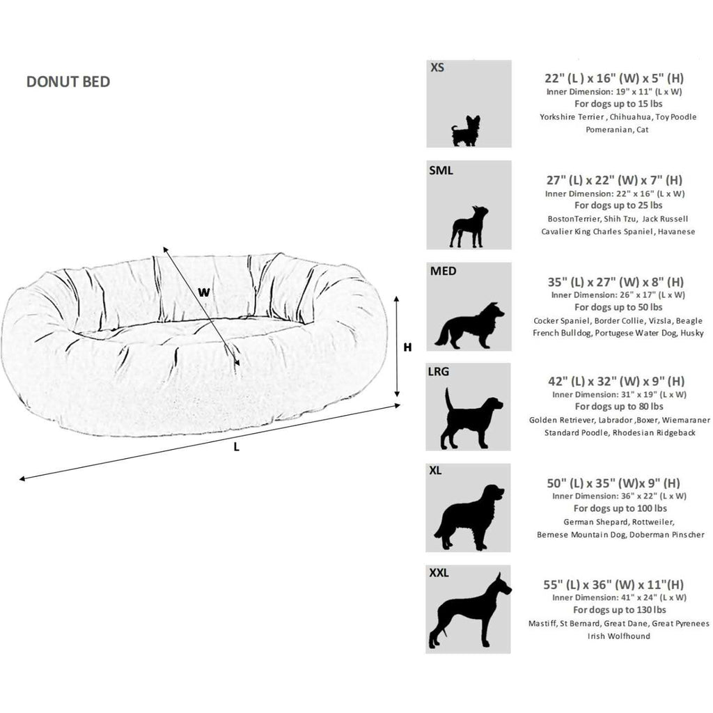 Donut Dog Bed P5603