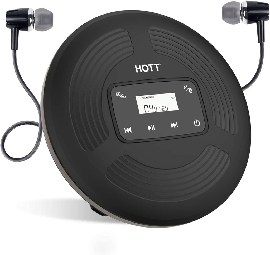 Portable CD Player with Bluetooth and FM Transmitter Q4907