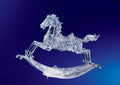 Pack of 2 Musical Christmas Rocking Horses N32133
