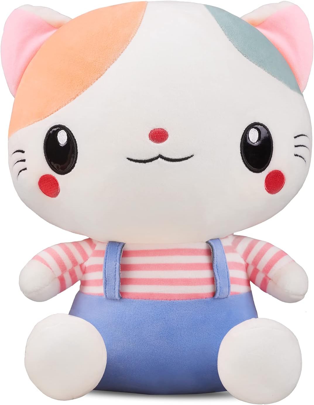 White Plush Cat Stuffed Animal Toy Set L550445