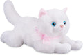 White Plush Cat Stuffed Animal Toy Set L550445