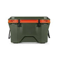 Olive Green and Orange 30 Quart Cooler O62043