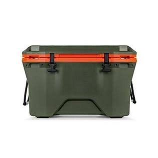 Olive Green and Orange 30 Quart Cooler O62043